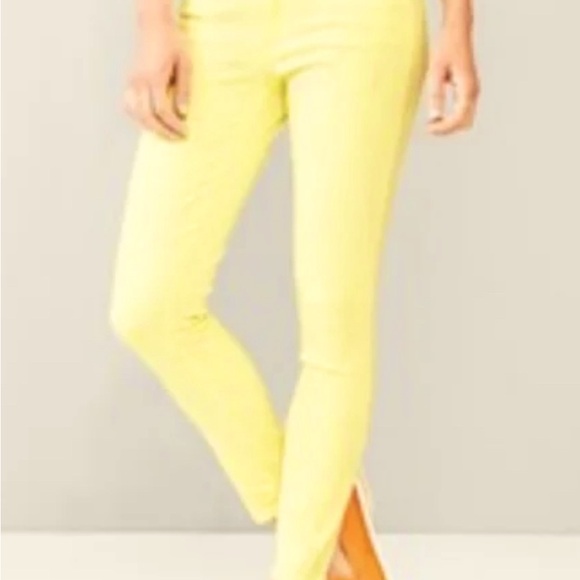 Tommy Hilfiger light yellow skinny jeans, size 12 - Picture 1 of 6